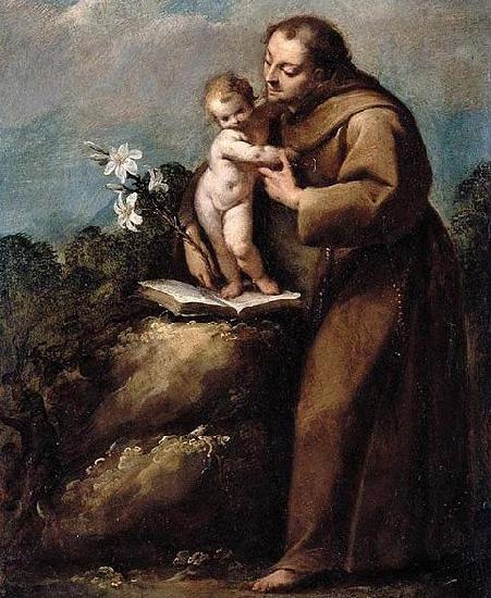 Carlo Francesco Nuvolone St Anthony of Padua and the Infant Christ France oil painting art